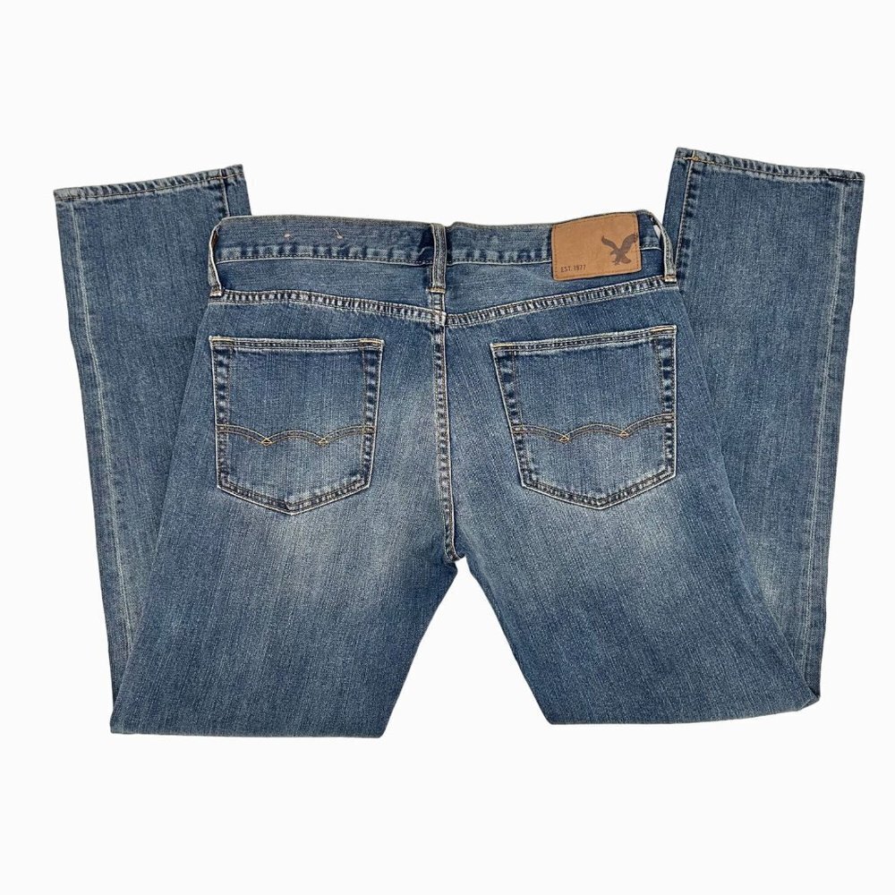 AMERICAN EAGLE OUTFITTERS MEN'S SKINNY DENIM JEANS - 31/30